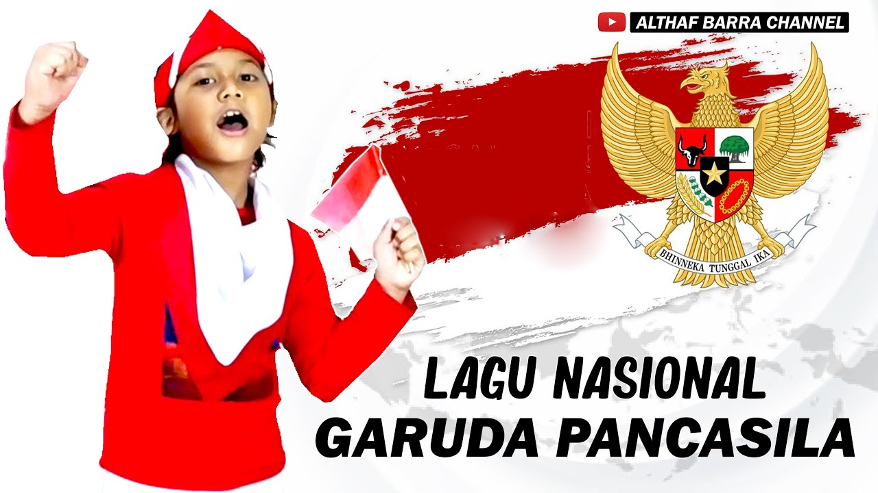 GARUDA PANCASILA | Lagu Nasional Indonesia dengan lirik | Lomba Menyanyi Hari Kemerdekaan 17 ...