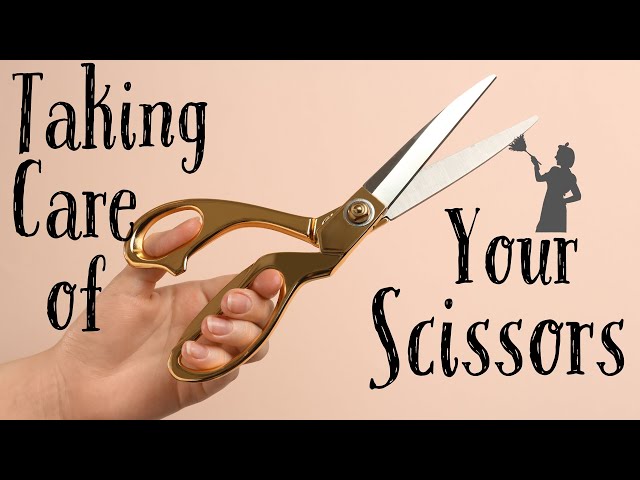 How to Care for your Craft Scissors - Shiny Happy World