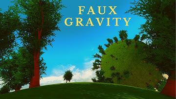 Unity Faux Gravity -- Jump Between Planets