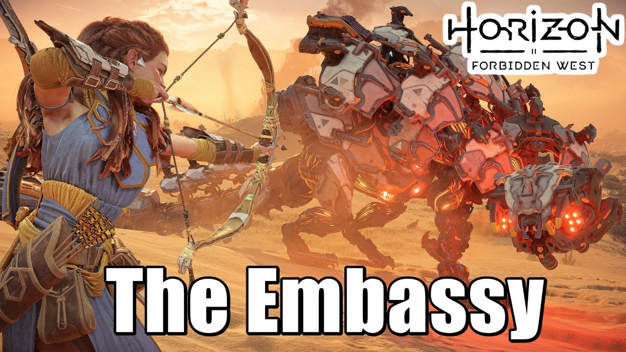 Horizon Forbidden West The Embassy - Kill The Rebels