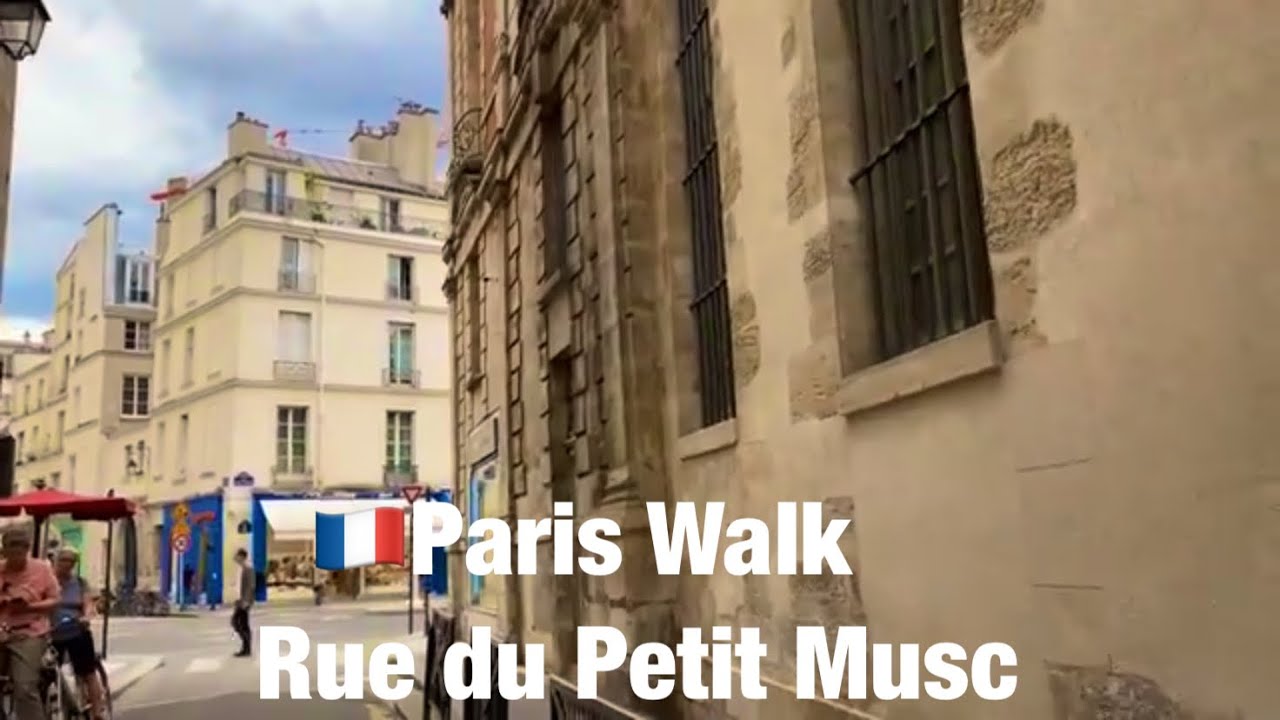 🇫🇷Paris Walk Rue du Petit Musc - YouTube