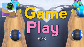 Going Balls Game Play Work-through ALL Level  VJSN