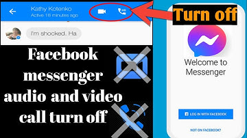 How to disable audio and video call in facebook messenger #disable(turnoff)audiovideocall messenger