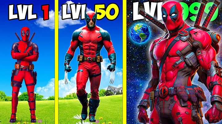 Level 1 DEADPOOL to Level 1,000,000,000 DEADPOOL in GTA 5