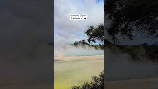 geothermal geysers 🥂 #travel #vijjuinvidesh #rotorua #newzealand