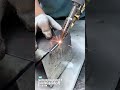 Corner Welding Metal with a Handheld Laser