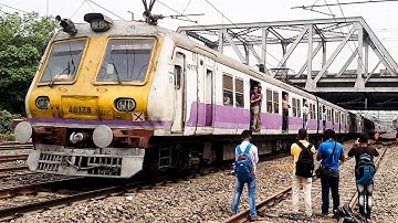 Barddhaman chord vs Barddhaman main line train action | Electric multiply unit local train | IR