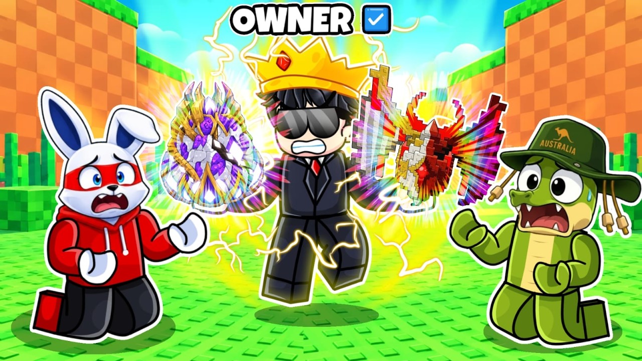 Steal An Egg OWNER Gave Me ADMIN COMMANDS!