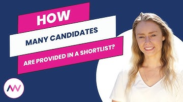 FAQ: How Many Candidates Are Provided in a Typical Shortlist? | Aaron Wallis