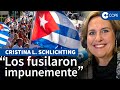 Schlichting: “En Cuba hay calma mortal”