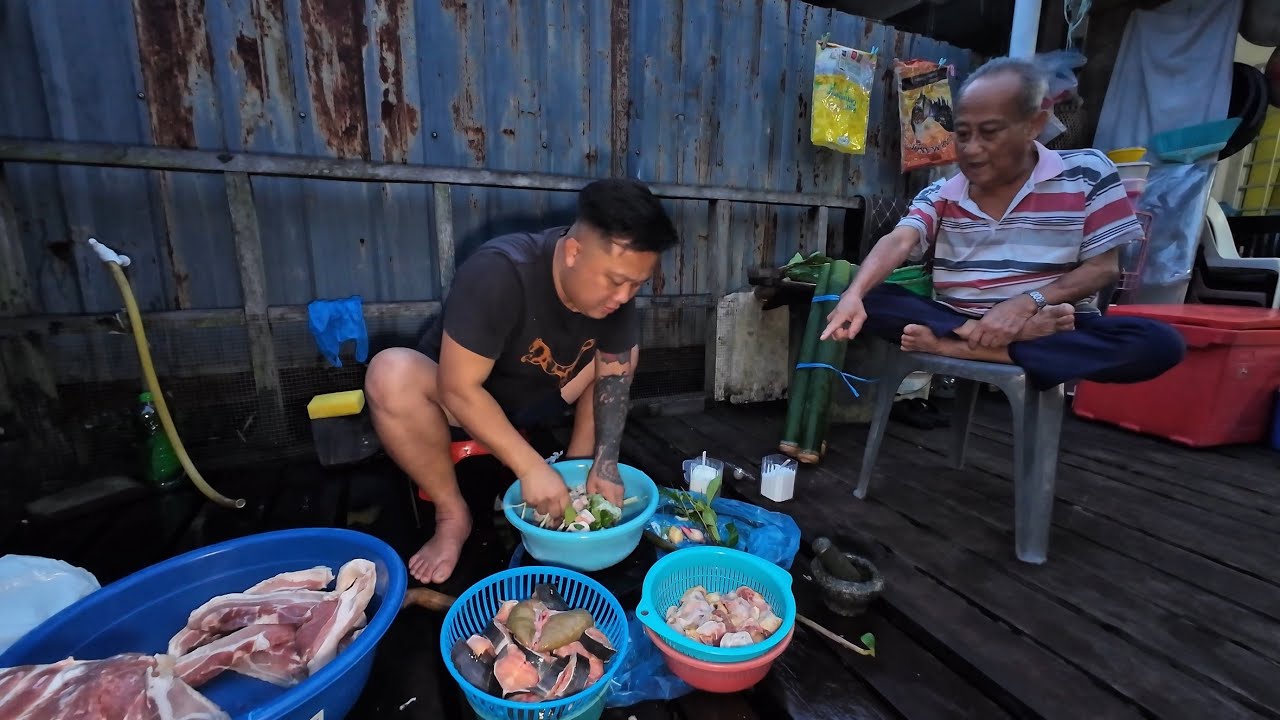 BUJANG SIGAT JADI PENASIHAT MEMASAK UNTUK TETAMU // PANSUH AYAM // PANSUH IKAN // PANSUH BABI // 