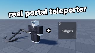 Anchor + Hellgate = Working Portal??? | Roblox Item Asylum