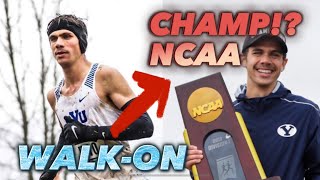 I WALKED ON to a Division 1 College Team (NCAA Champions) | My Story + Tips