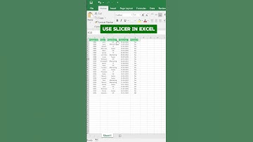 Excel Tips & Tricks | How to Use Slicer in Excel | Excel Hacks #exceltips #exceltutorial #excel