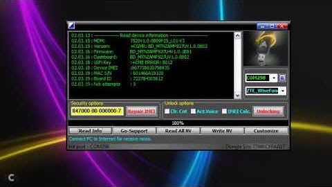ZTE MF927U Direct Unlock by MKey software