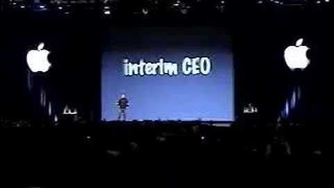Macworld San Francisco 2000-Steve Jobs Becomes iCEO of Apple
