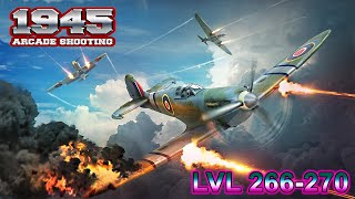 🚀🚀 1945 Air Force: Arcade Shooter games / New Update / LVL 266 - 270 / Gameplay (Android, iOS) 🚀 screenshot 5