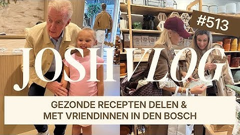 ANDRÉ VAN DUIN IN DE BRANDSTORE & CONTENT OPNEMEN MET ELOISE VAN ORANJE | JOSHVLOG #513