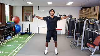 Deep Physio | Shoulder Abduction with Dumbbells