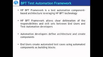 HP BPT DEMO