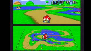 Super Mario Kart Ntsc Time Trial Donut Plains 3 Dp3 - 11343 Nbt World Record