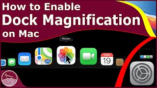How to Enable Dock Magnification on Mac - Mac OS Big Sur | 2021 screenshot 1