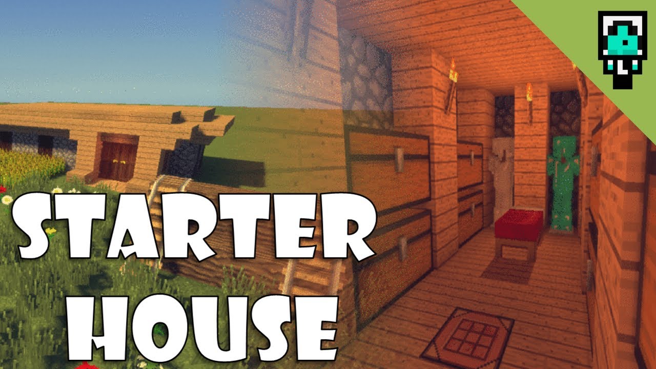 Minecraft: How To Build A Small Survival Starter House Tutorial (#1 ...