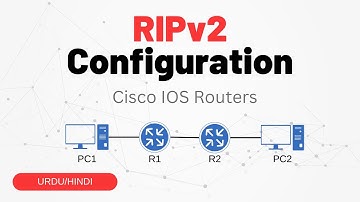 LAB-1: RIPv2 Configuration Tutorial with Two Routers and Two Systems | Urdu/Hindi