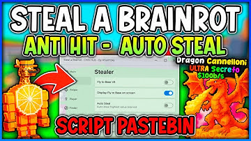 🔥*NEW* STEAL A BRAINROT SCRIPT | ANTI HIT - AUTO STEAL | SUPER SPEED | STEAL EZ | ROBLOX SCRIPTS