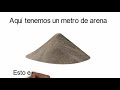 CUANTOS BALDES SON UN METRO DE ARENA - CUANTOS BALDES ENTRAN EN UN METRO DE ARENA