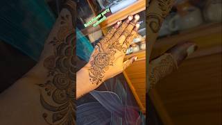 Bold flower based party mehendi design #mehndi #henna #hennatattoodesign #easymehendidesign #music