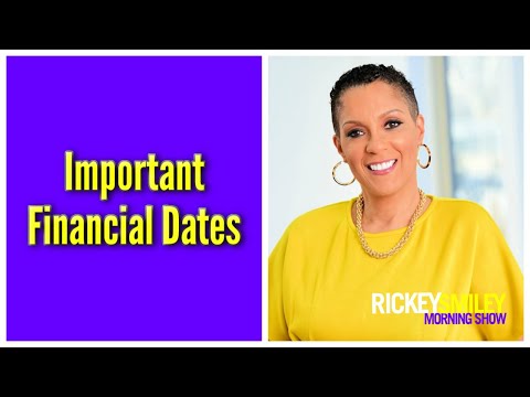 Important Financial Dates