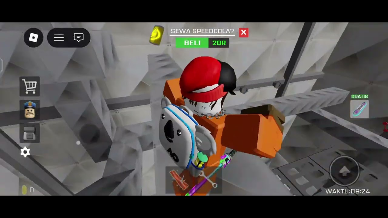 Main kabur dari penjara 🤗#game roblox#semoga di like teman👍🏻