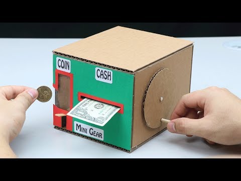 How To Make Personal Bank Saving Coin And Cash