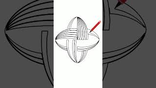 Mesmerizing Geometric Pattern with Simple Lines Geometric Drawing