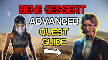 Bene Gesserit Trainer Quest Guide Dune Awakening