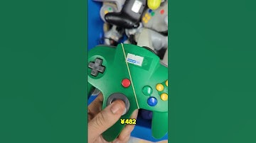 Controller Junk 2024 ❤️ #hardoff #retrogamer #retrogaming #snes #gamecube #n64 #nintendo #shorts