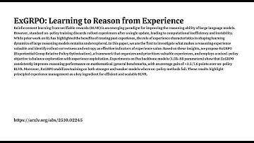 ExGRPO: Learning to Reason from Experience