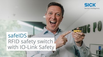 Introducing safeIDS: Cutting-edge RFID safety switch with IO-Link Safety interface!