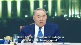 Türk Dünyasının Ak Sakallısı Nursultan Nazarbayev Türk Tarihi konuşması...