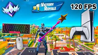 Fortnite Unreal Ranked Reload On PS5 Slim | Keyboard &amp; Mouse Gameplay | 120 FPS | 4K