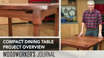Compact Dining Room Table - Project Overview