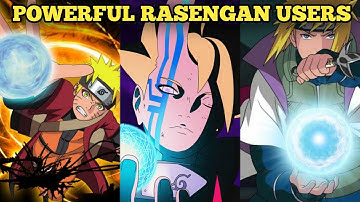 Top 7 Powerful Rasengan Users in Naruto and Boruto (தமிழ்) | Molotovboy