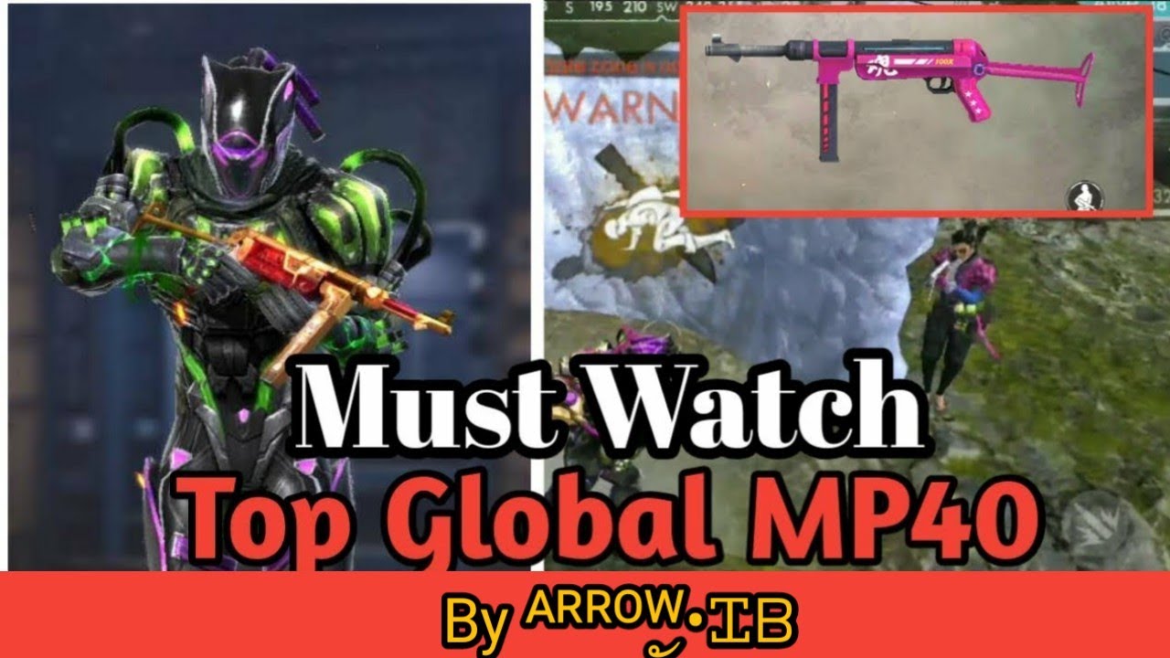 Top Global Mp40 Ff Pro Player Best Kill Montage Shotgun Mp40 Team Arrow Ft ᴬᴿᴿᴼᵂ Iss