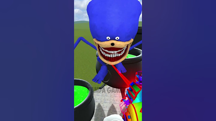 ALL SIZE SHIN SONIC TAPES FAMILY vs TOXIC CAULDRON FROM SMALL TO BIG in Garry's Mod !