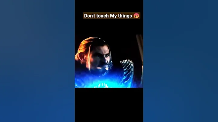 The God of thunder ⚡|| Don't touch my Things 😠 || Thor Vs Gorr || Spoiler Alert