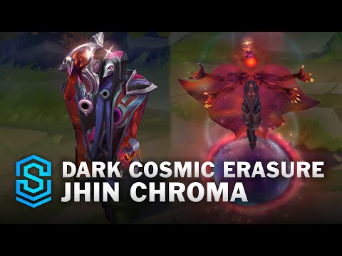 Dark Cosmic Erasure Jhin Chroma Comparison | League of Legends