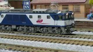 Kato3024-1 EF64 1036 4074レ　ブロワー音付き