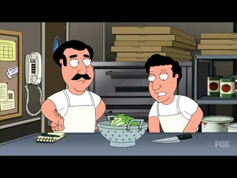 Family Guy Every Pizza Place Salad