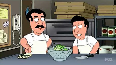 Family Guy "Every Pizza Place Salad"